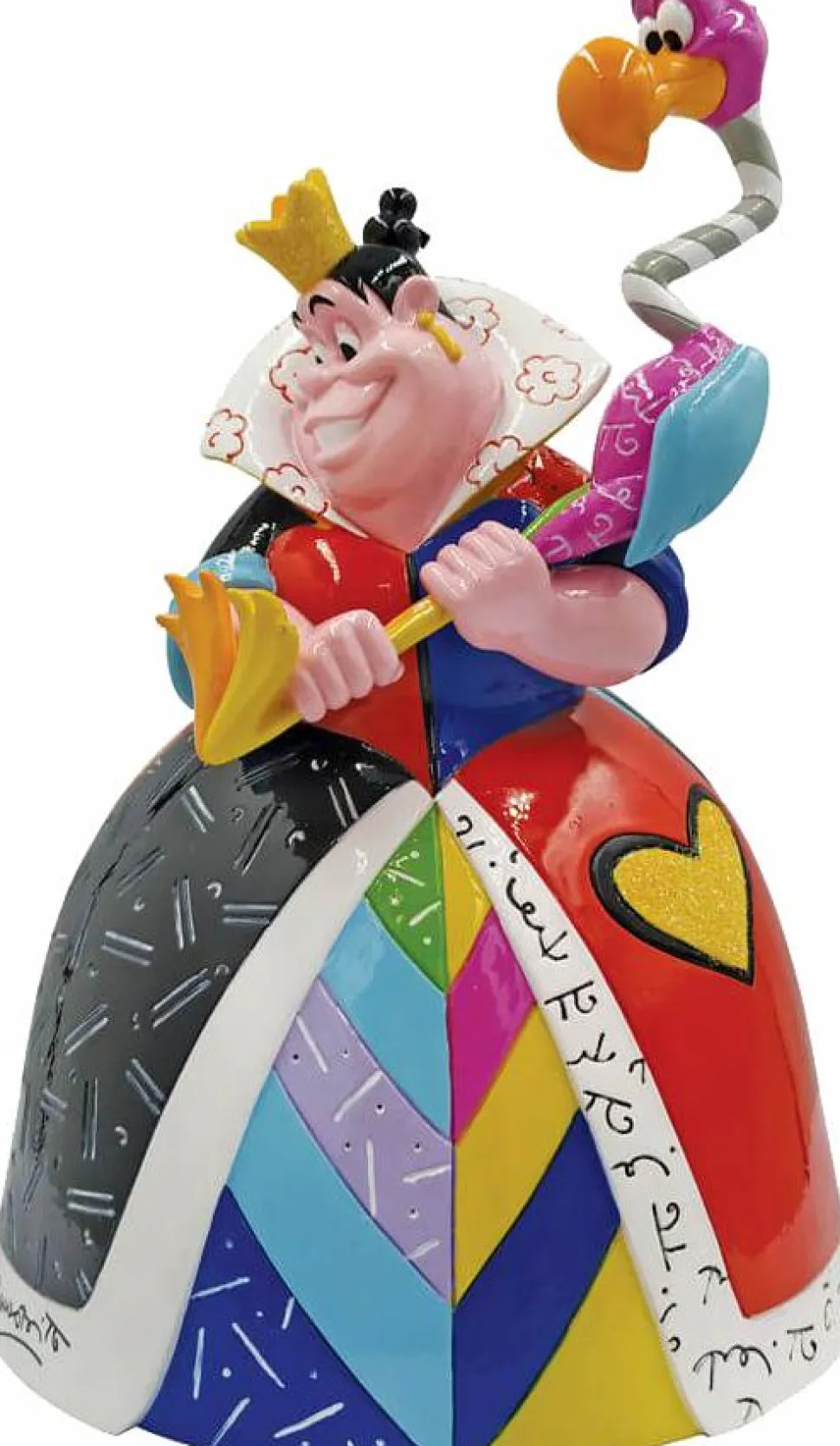 Alice In Wonderland - Queen Of Hearts 70th Anniversary 6” Statue by Romero Britto