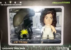 Alien - Ripley and Acid Splatter Xenomorph Titans 3” Vinyl Figure 2 Pack
