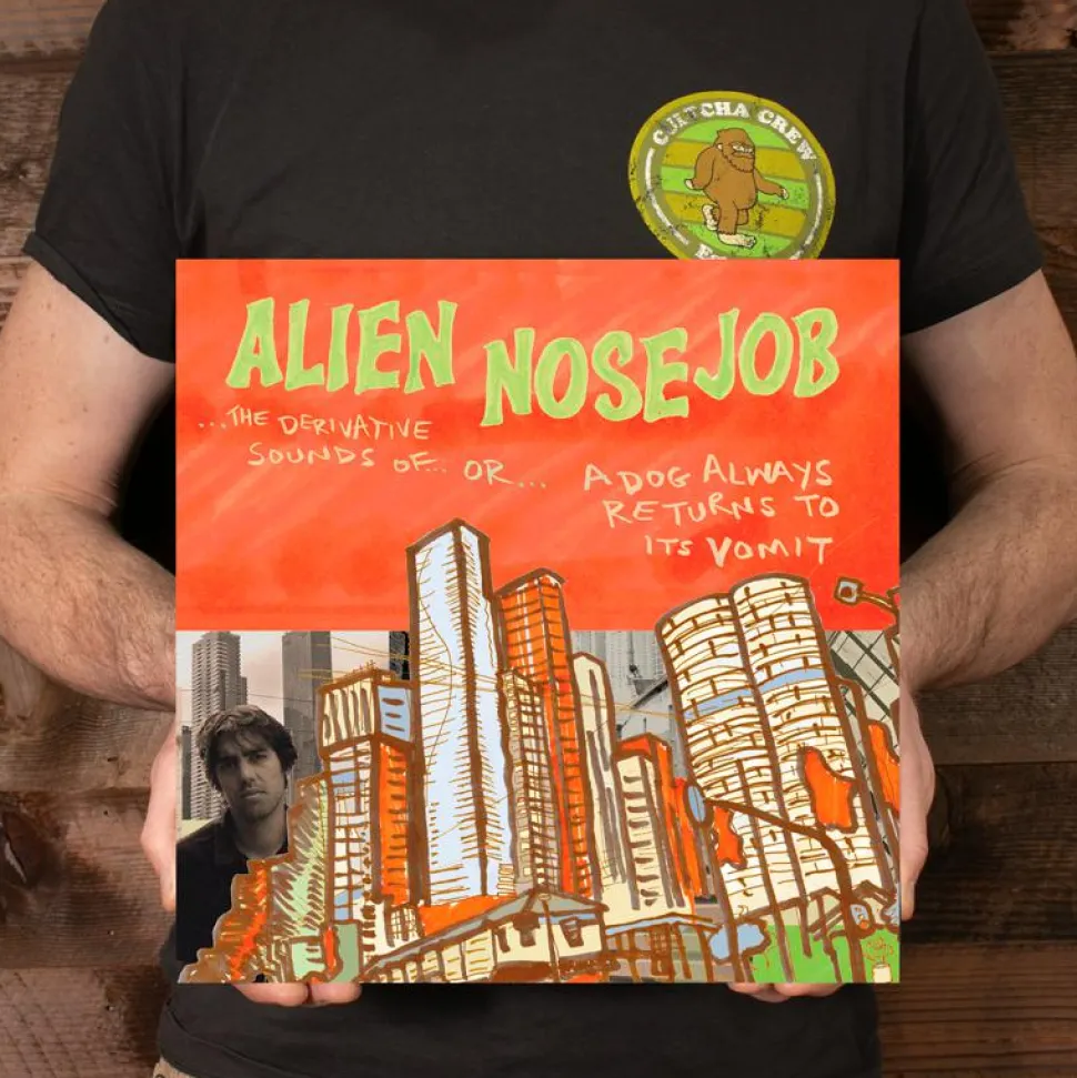 Alien Nosejob - The Derivative Sounds Of... Or... A Dog Always Returns To Its Vomit LP Vinyl Record
