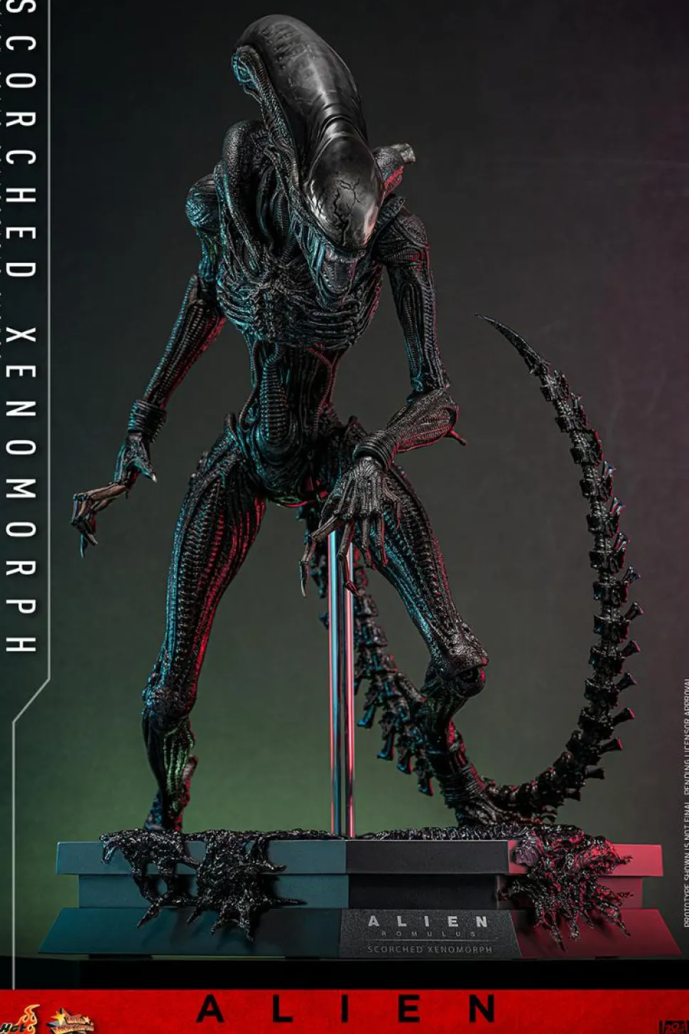 Alien: Romulus (2024) - Scorched Xenomorph 1/6th Scale Hot Toys Action Figure