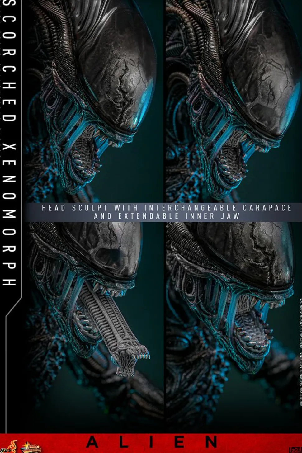 Alien: Romulus (2024) - Scorched Xenomorph 1/6th Scale Hot Toys Action Figure