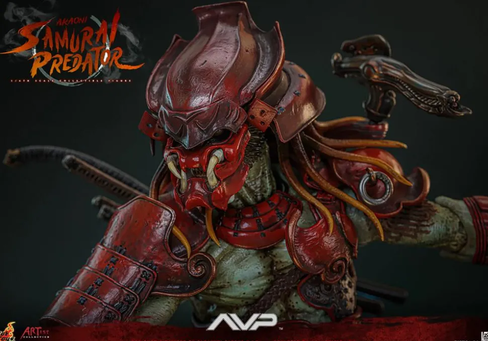 Alien vs. Predator - Akaoni Samurai Predator 1/6th Scale Hot Toys Action Figure