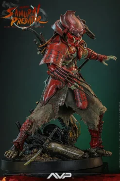 Alien vs. Predator - Akaoni Samurai Predator 1/6th Scale Hot Toys Action Figure