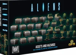 Aliens - Another Glorious Day in the Corps: Assets and Hazards Unpainted Miniature Figure 34-Pack