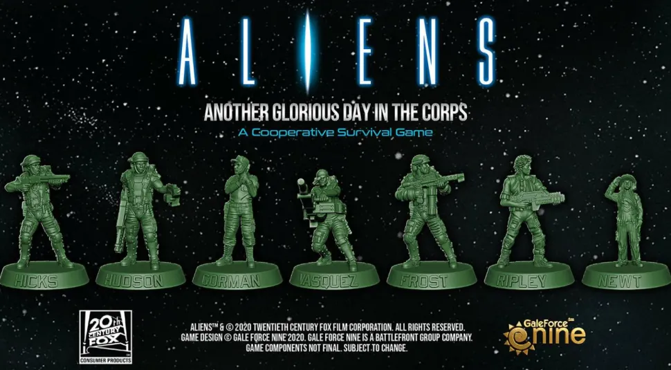 Aliens - Another Glorious Day in the Corps Board Game