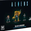 Aliens - Another Glorious Day in the Corps: Sulaco Survivors Unpainted Miniature Figure 4-Pack