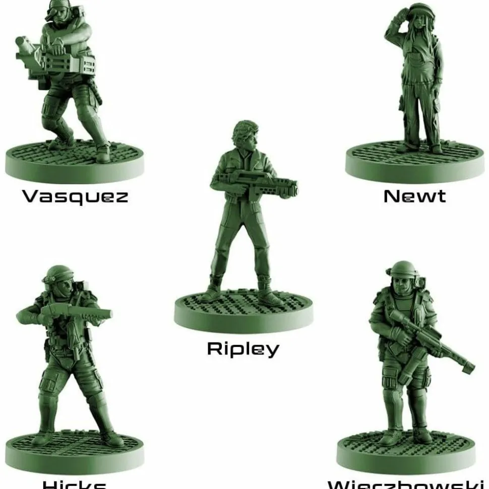 Aliens - Another Glorious Day in the Corps: Heroes of Hadley's Hope Unpainted Miniature Figure 15-Pack