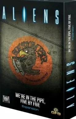 Aliens - Another Glorious Day in the Corps: We're in the Pipe. Five by Five Miniatures Board Game Expansion