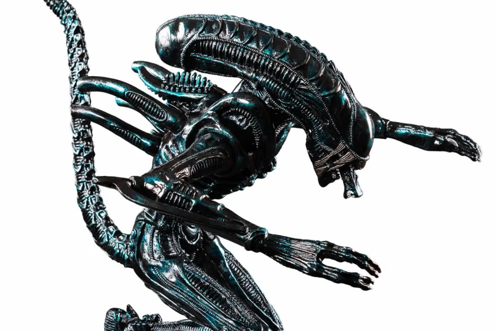 Aliens - Blue Alien Warrior Water Attack 1/6th Scale Diorama Statue