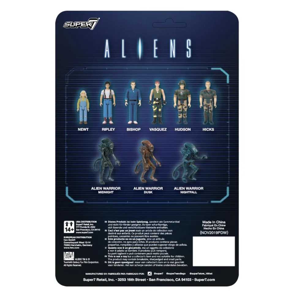 Aliens - Hudson ReAction 3.75” Action Figure
