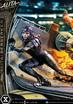 Alita: Battle Angel - Alita Berserker Motorball Tryout 1/4 Scale Diorama Statue
