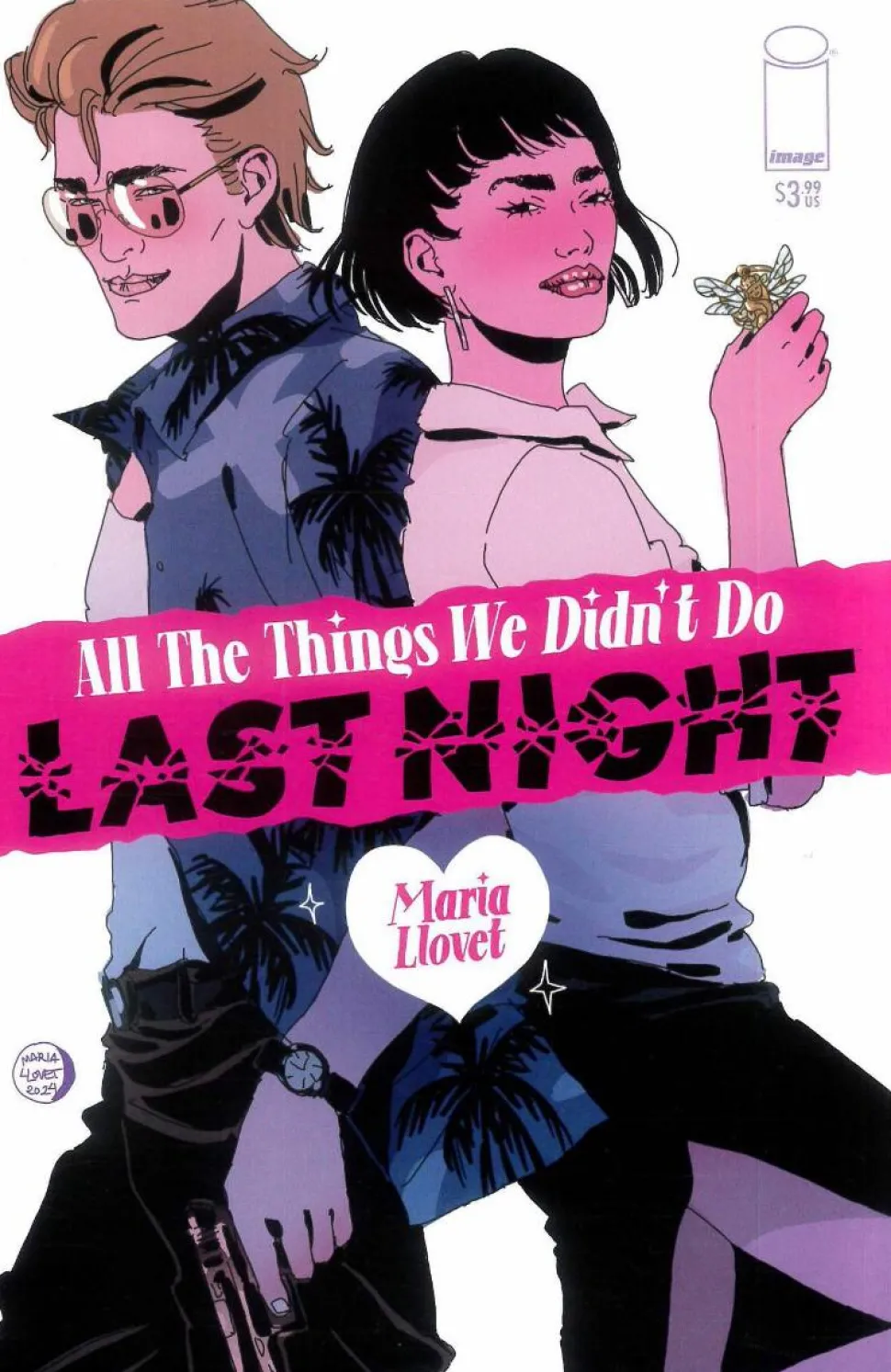 All The Things We Didn't Do Last Night by Maria Llovet One-Shot Single Issue Comic Book (Cover A Maria Llovet)