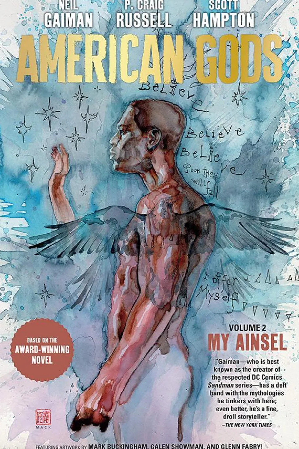 American Gods - Volume 02 My Ansel Hardcover Book
