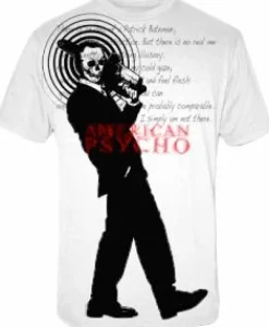 American Psycho - Not There Skull Face Male T-Shirt