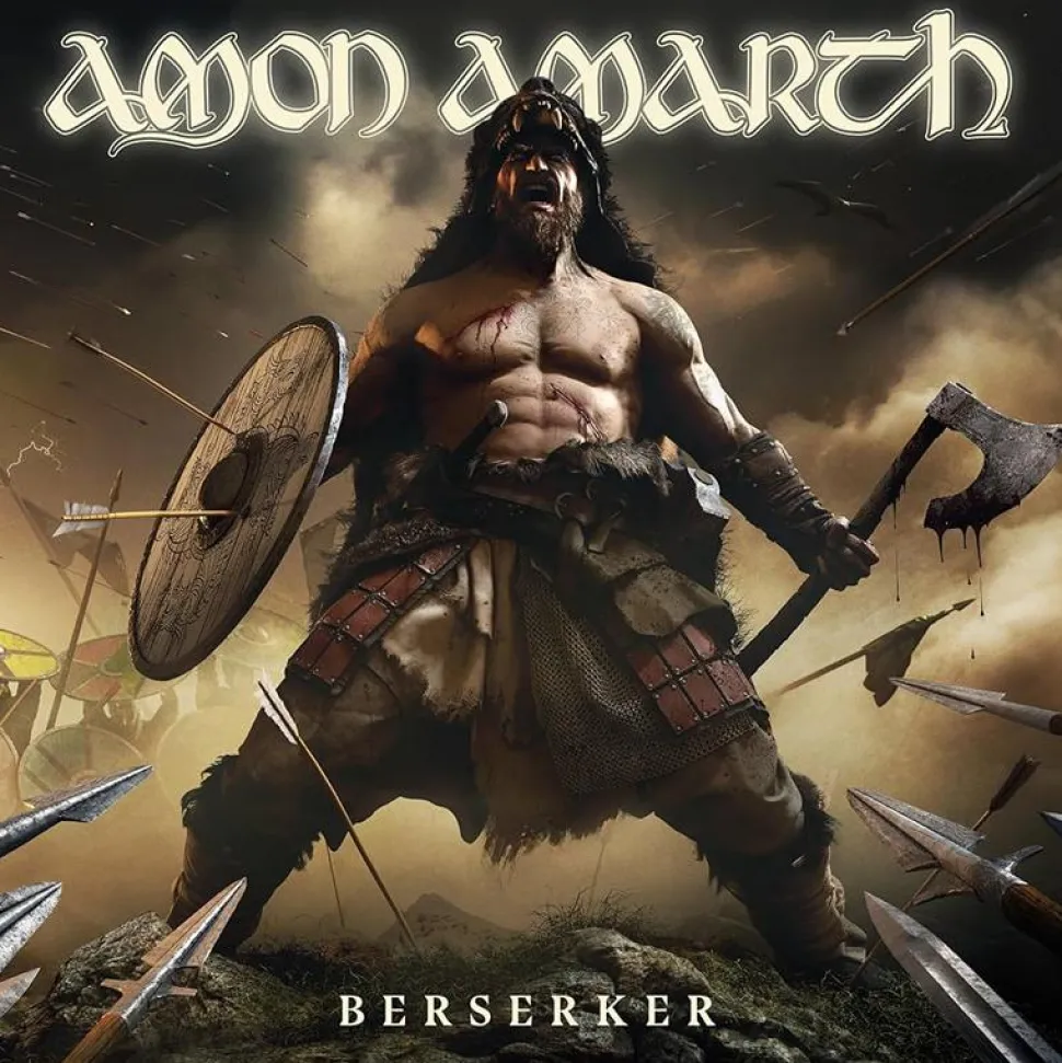 Amon Amarth - Berserker 2xLP Vinyl Record (Beige Marbled Coloured Vinyl)