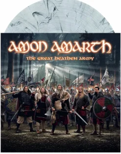 Amon Amarth - The Great Heathen Army LP Vinyl Record (Clear Smoke Vinyl)