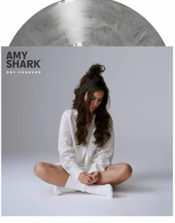 Amy Shark - Cry Forever LP Vinyl Record (Indie Exclusive SIlver Marbled Coloured Vinyl)
