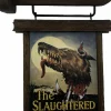 An American Werewolf in London - The Slaughtered Lamb Pub Sign 7" Scale Prop Replica