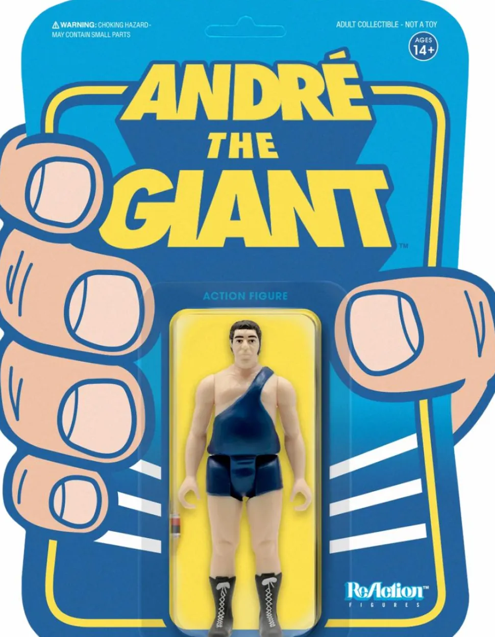 Andre the Giant - Andre in Singlet ReAction 3.75” Scale Action Figure