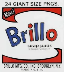Andy Warhol - Brillo Box Enamel Pin