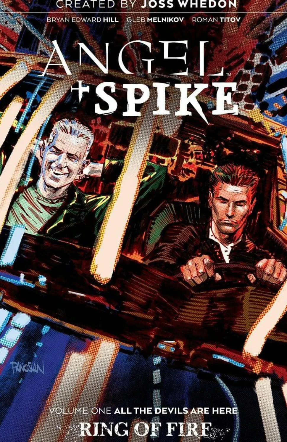 Angel & Spike - Volume 01 Ring of Fire Trade Paperback Book
