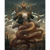 Angelarium - Kundaliel: Angel of Ophiuchus Fine Art Print by Peter Mohrbacher