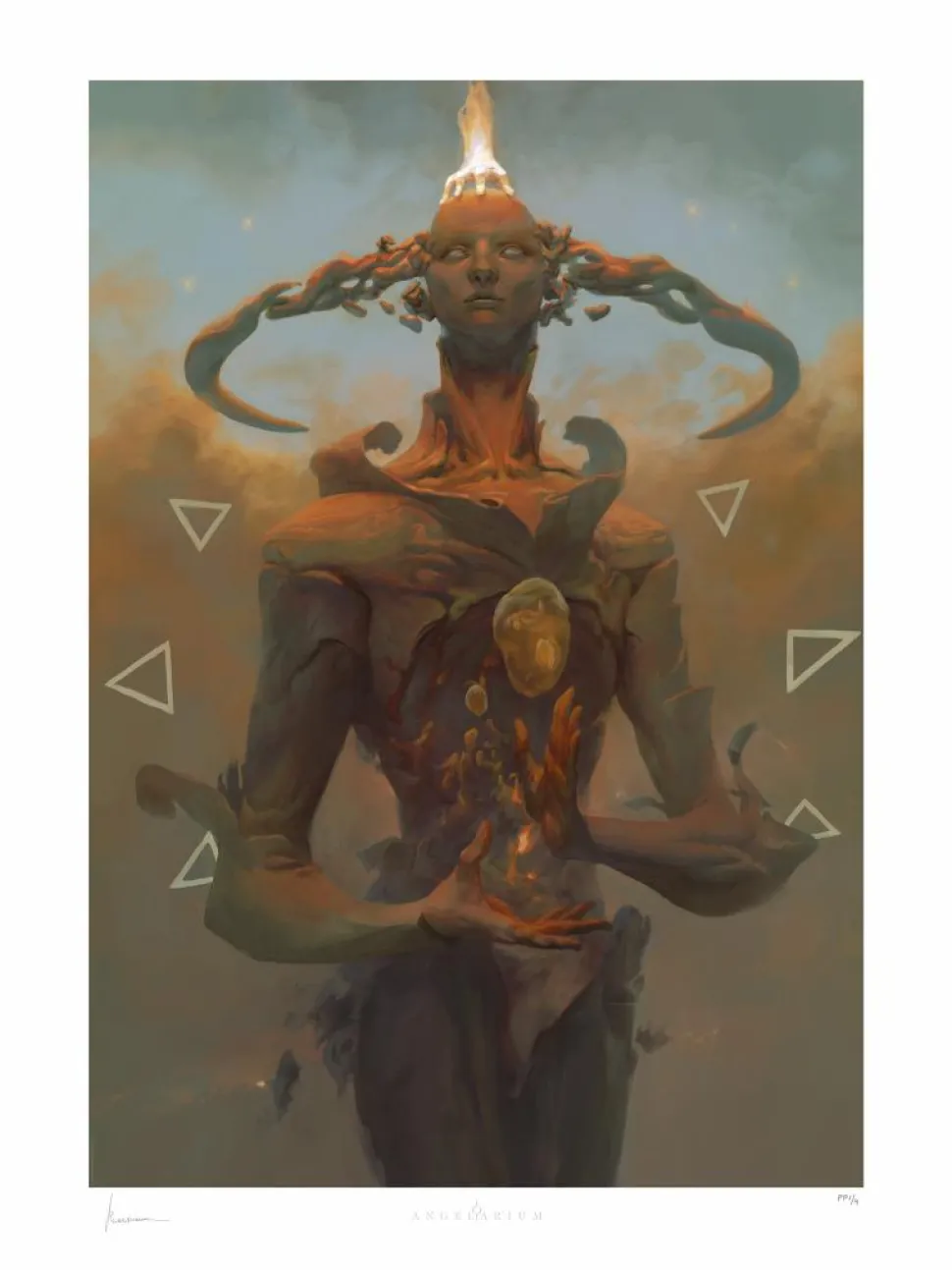 Angelarium - Tiferet: Emanation of Beauty Fine Art Print by Peter Mohrbacher
