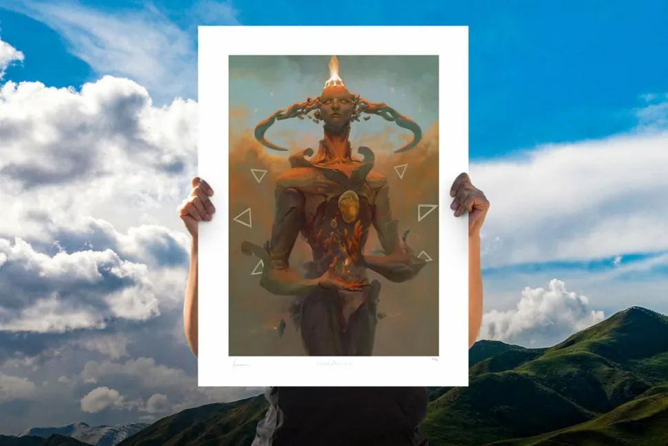 Angelarium - Tiferet: Emanation of Beauty Fine Art Print by Peter Mohrbacher