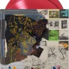 Animal Collective - Time Skiffs Deluxe 2xLP Vinyl Record (Translucent Ruby Coloured Vinyl)