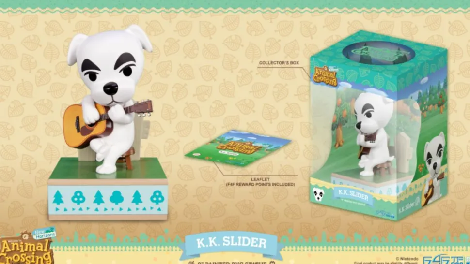 Animal Crossing: New Horizons - K.K. Slider 9" PVC Statue