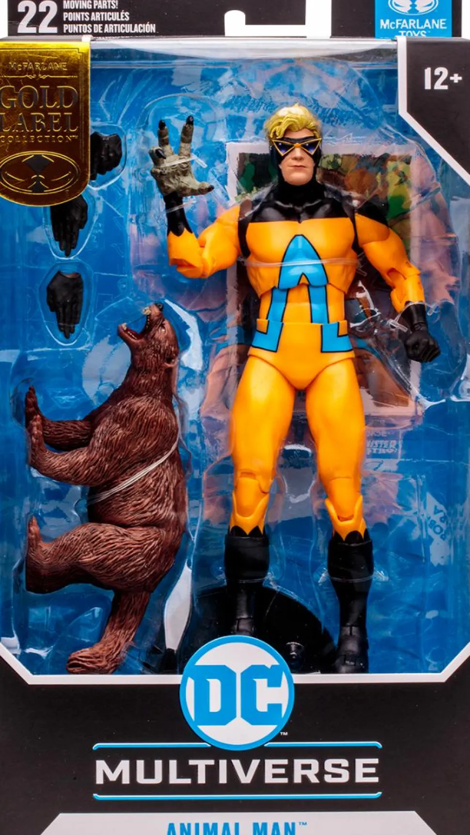 Animal Man - Animal Man (The Human Zoo) DC Multiverse Gold Label 7" Scale Action Figure
