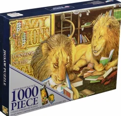 Animalia - Lazy Lions Collector Jigsaw Puzzle (1000 Piece)