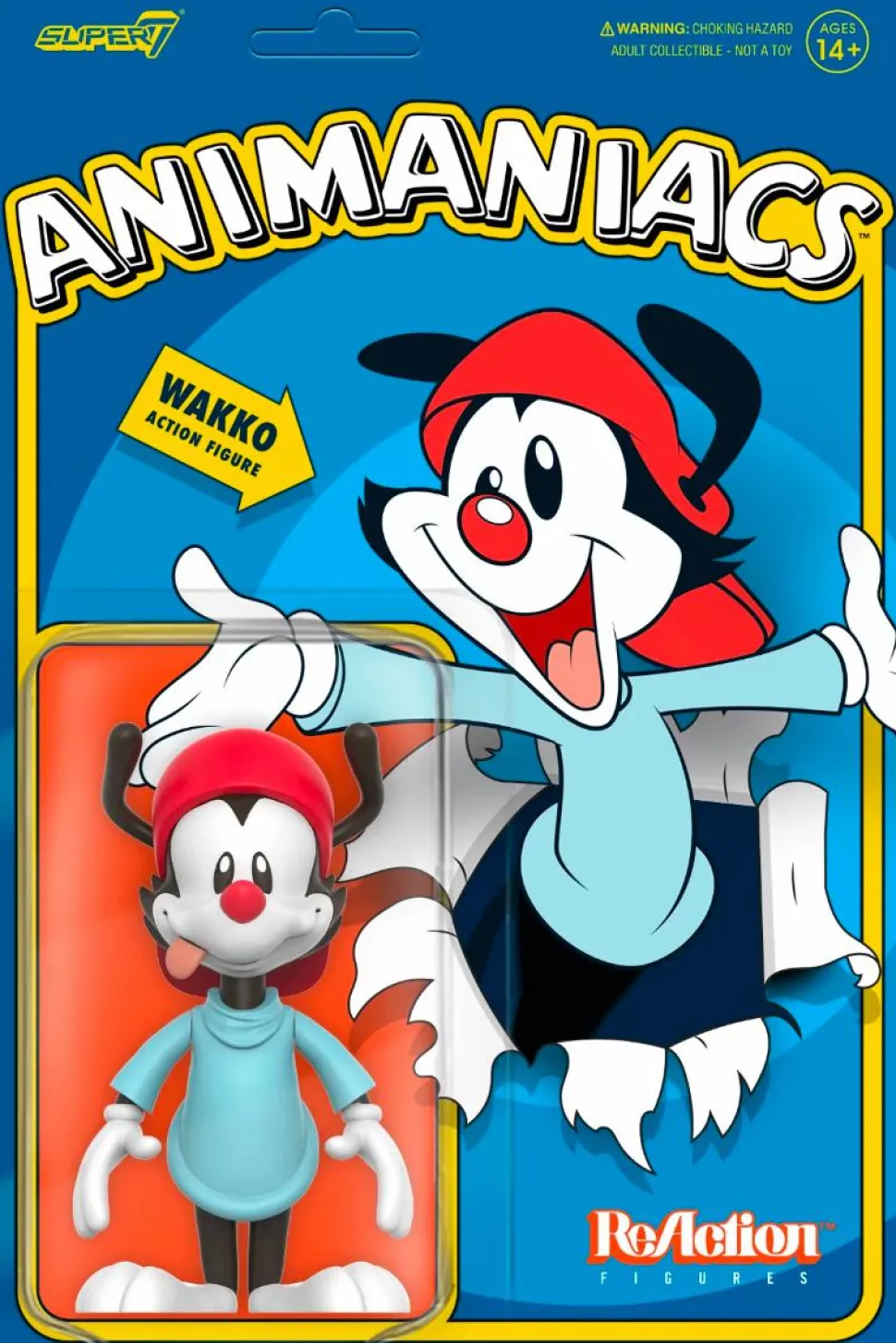 Animaniacs - Wakko ReAction 3.75” Action Figure