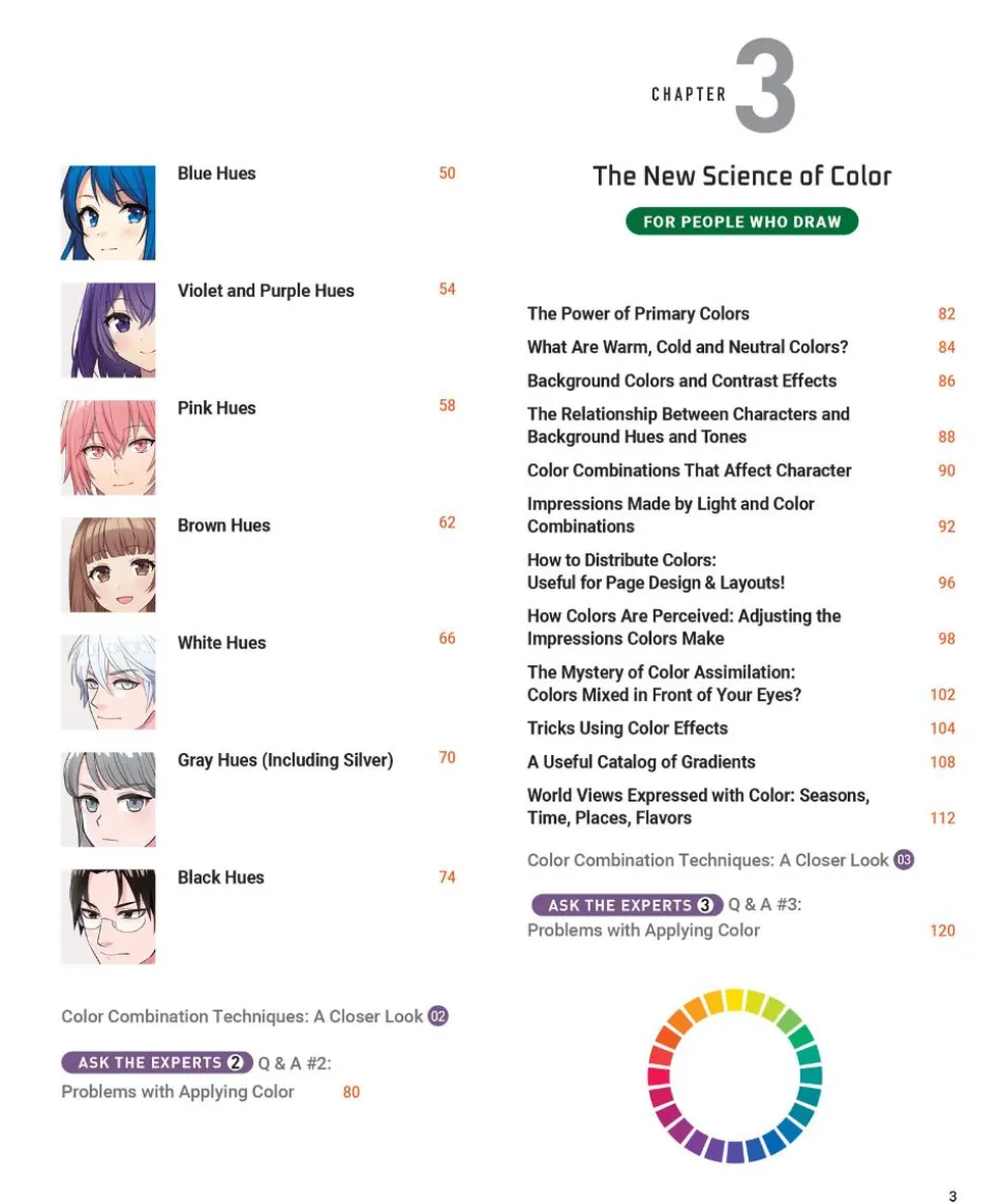 Anime & Manga Digital Coloring Guide by Teruko Sakurai Paperback Book