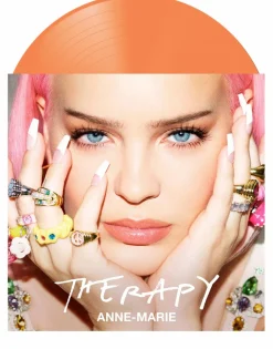 Anne-Marie - Therapy LP Vinyl Record (Orange Coloured Vinyl)