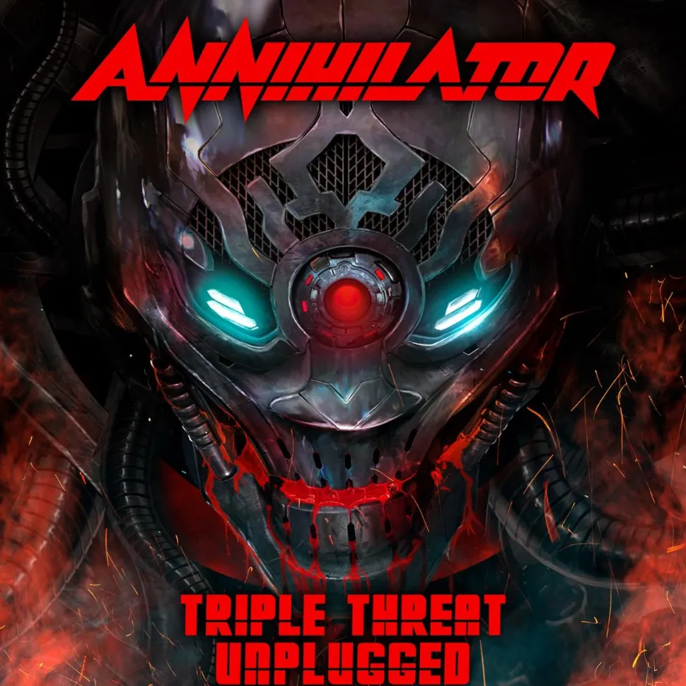 Annihilator - Triple Threat Unplugged LP Vinyl Record (2020 Record Store Day Exclusive Picture Disc)