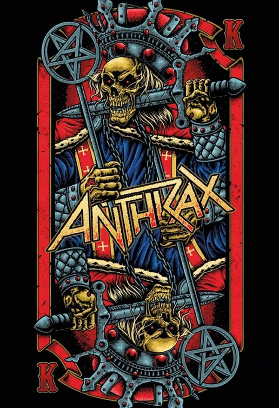 Anthrax - Evil Kings Poster (1237)