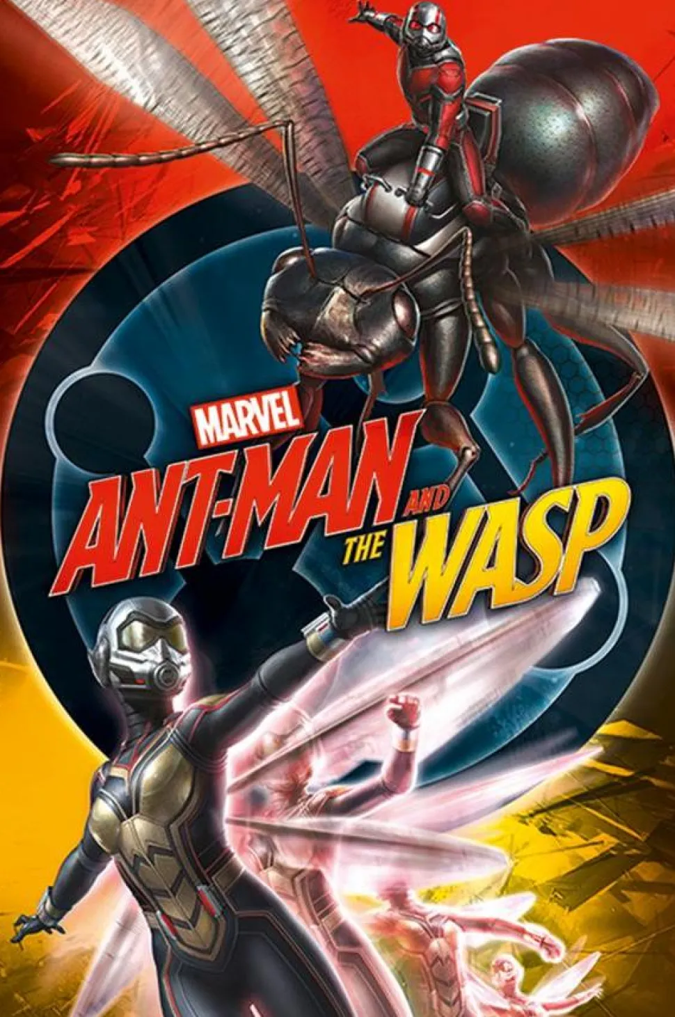 Ant-Man and the Wasp (2018) - Flying Poster (1028)