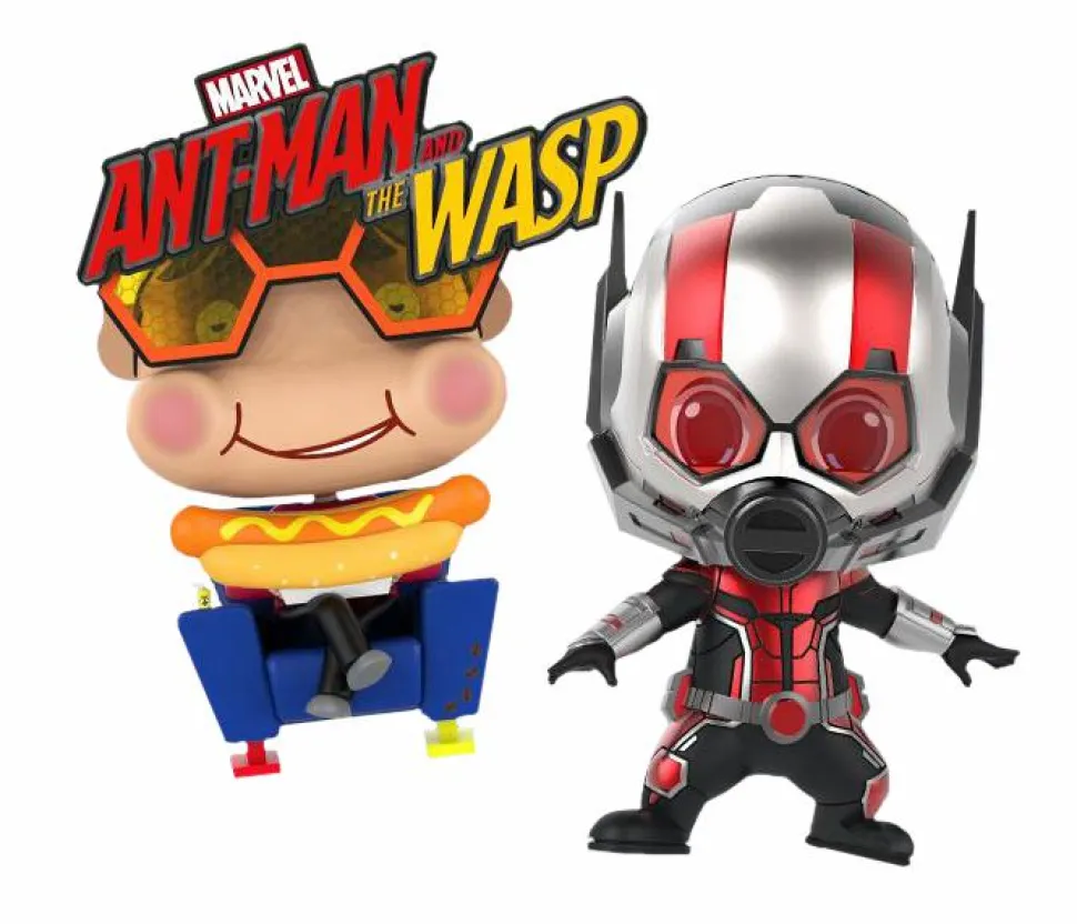 Ant-man and the Wasp - Ant-Man & Movbi Cosbaby Hot Toys Bobble-Head Figure 2-Pack