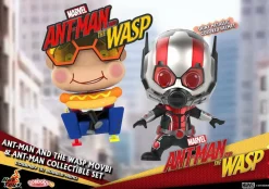Ant-man and the Wasp - Ant-Man & Movbi Cosbaby Hot Toys Bobble-Head Figure 2-Pack