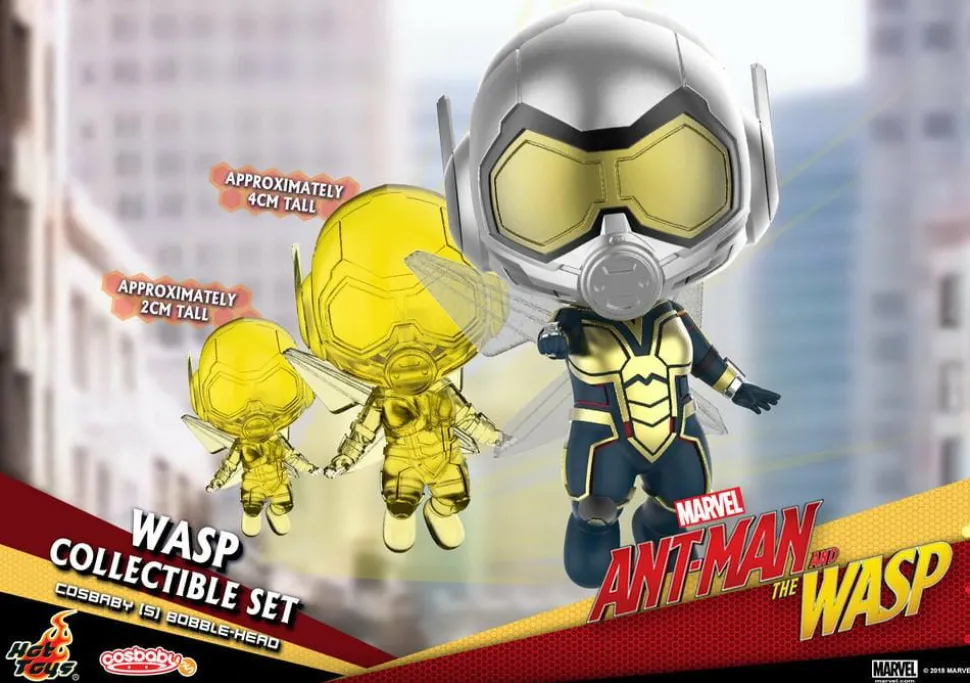Ant-Man and the Wasp - Wasp Cosbaby Hot Toys Bobble-Head Figure