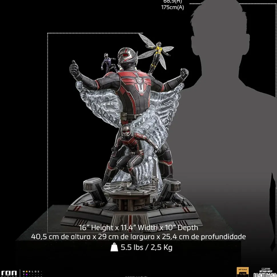 Ant-Man and the Wasp: Quantumania - Ant-Man Deluxe 1/10th Scale Statue