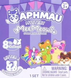 Aphmau - Mystery MeeMeows Surprise Figure Litter 6 Carnival Treats Blind Box Vinyl Figure (Display of 12)
