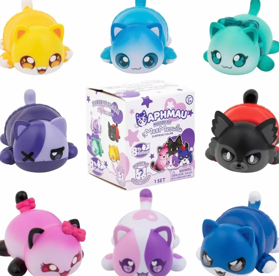 Aphmau - Mystery MeeMeows Surprise Figure Litter 5 Aphmau & Friends Blind Box Vinyl Figure (Single Unit)