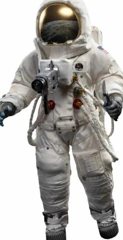Apollo 11 - Neil Armstrong (First Moon Landing, Lunar Module Eagle X A7L Space Suit Version) 1/6th Scale Action Figure