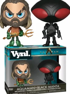 Aquaman (2018) - Aquaman & Black Manta Vynl. Vinyl Figure 2-Pack