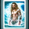 Aquaman (2018) - Permission to Come Aboard Fine Art Print by Olivia De Berardinis (Framed Art Print)