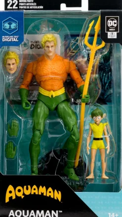 Aquaman - Aquaman (DC Classic) McFarlane Toys Digital 7" Scale Action Figure