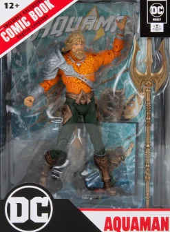 Aquaman - Aquaman Page Punchers 7” Scale Action Figure with Comic Book