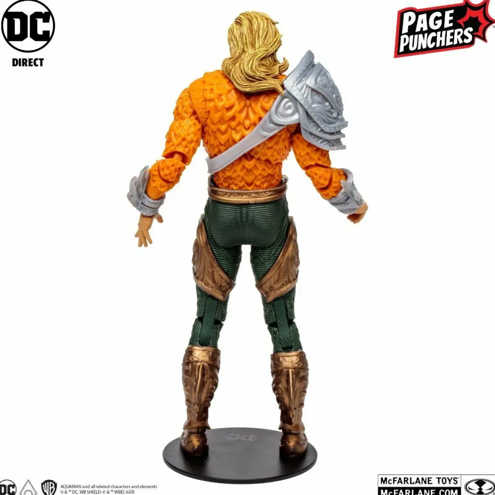 Aquaman - Aquaman Page Punchers 7” Scale Action Figure with Comic Book